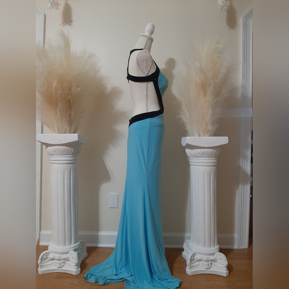 Giosué Blue Dress - Picture 4 of 7